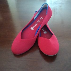 Rothy's Red Flats